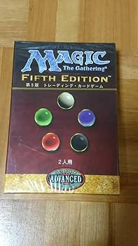 MTG 第五版入門セット日本語版 &ブースターパック4パック￼ Amazon.co.jp: MTG 第五版入門セット 構築済み ブースターパック